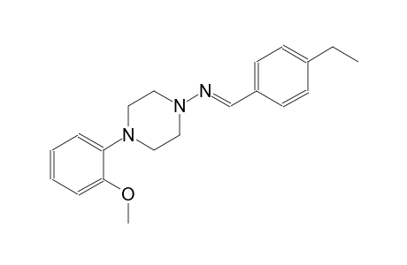 1-piperazinamine, N-[(E)-(4-ethylphenyl)methylidene]-4-(2-methoxyphenyl)-