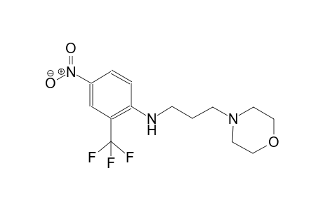 4-morpholinepropanamine, N-[4-nitro-2-(trifluoromethyl)phenyl]-