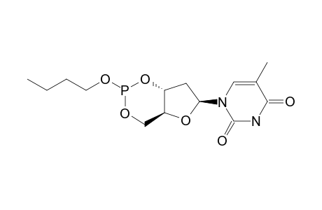 CIS-THYMIDINE-3',5'-CYCLIC-1-BUTYL-PHOSPHITE