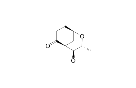 4-HYDROXY-3-METHYL-2-OXABICYCLO-[3.3.1]-NON-6-ONE