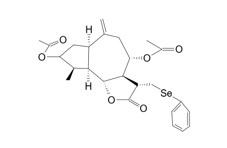 GROSHEIMIN,3-DIHYDRO-3,8-DIACETYL-11H,13-PHENYLSELENO