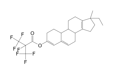 Cyclopenta[A]phenanthren, 1,2,7,8,9,10,11,12- octahydro-17-methyl-17-ethyl-3-heptabutyryloxy-