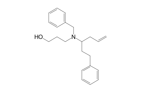 3-[(N-(1'-Allyl-3'-benzylpropyl)-N-benzylamino]-1-propanol