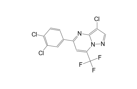 pyrazolo[1,5-a]pyrimidine, 3-chloro-5-(3,4-dichlorophenyl)-7-(trifluoromethyl)-
