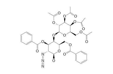 2,3,4,6-TETRA-O-ACETYL-BETA-D-GALACTOPYRANOSYL-(1->4)-3,6-DI-O-BENZOYL-2-AZIDO-2-DEOXY-BETA-D-GALACTOPYRANOSE