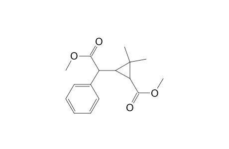 E-methyl 2-[(1'-phenyl-1'-methoxycarbonyl)methyl]-3,3-dimethylcyclopropanecarboxylate