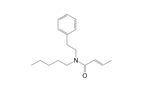 Crotonamide, N-(2-phenylethyl)-N-pentyl-