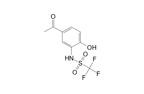 Methanesulfonamide, N-(5-acetyl-2-hydroxyphenyl)-1,1,1-trifluoro-