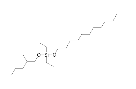 Silane, diethyldodecyloxy(2-methylpentyloxy)-