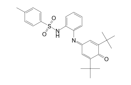 Benzenesulfonamide, N-[2-[[3,5-bis(1,1-dimethylethyl)-4-oxo-2,5-cyclohexadien-1-ylidene]amino]phenyl]-4-methyl-
