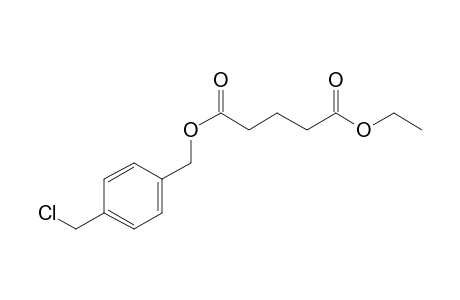 Glutaric acid, 4-chloromethylbenzyl ethyl ester