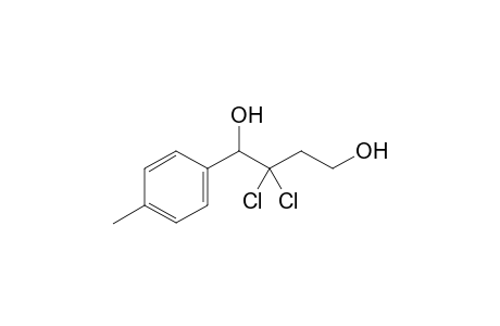 2,2-Dichloro-1-(p-tolyl)butane-1,4-diol