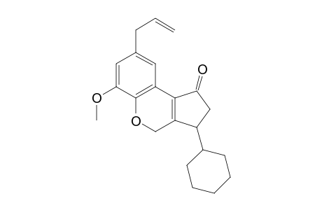 8-(prop-2-en-1-yl)-3-cyclohexyl-6-methoxy-2,3-dihydrocyclopenta[c]chromen-1(4H)-one