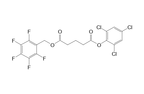 Glutaric acid, 2,4,6-trichlorophenyl pentafluorobenzyl ester