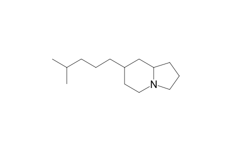 7-(4-Methylpentyl)indolizidine
