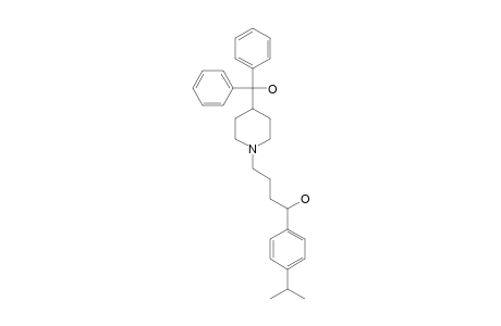 4-[4-(HYDROXYDIPHENYL-METHYL)-1-PIPERIDINYL]-1-(4-PHENYLISOPROPYL)-BUTANOL;DP1