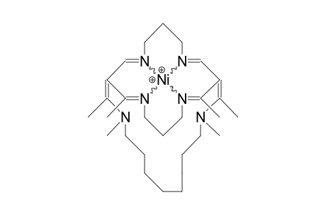 (1,3,12,13,15,21-Hexamethyl-3,12,16,20,23,27-hexaaza-bicyclo(12.7.7)octacosa-1,14,16,21,23,28-hexaene-K4-N)-nickel dicat