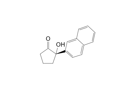 (S)-2-Hydroxy-2-(naphthalen-2-yl)cyclopentanone