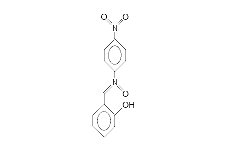 (Z)-N-(2-Hydroxy-benzylidene)-4-nitro-aniline N-oxide