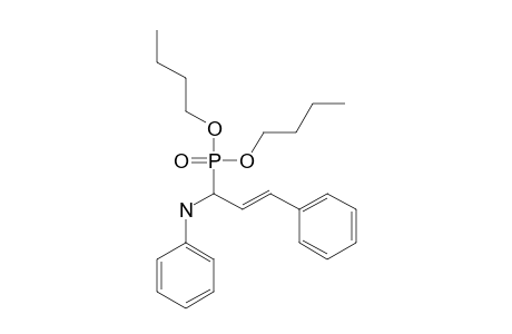 DI-N-BUTYL-1-[N-(PHENYL)-AMINO]-3-PHENYL-2-PROPENYL-PHOSPHONATE