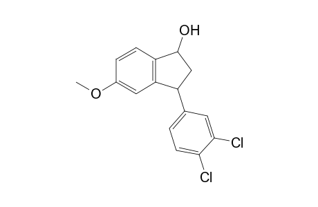 3-(3,4-Dichlorophenyl)-5-methoxyindan-1-ol