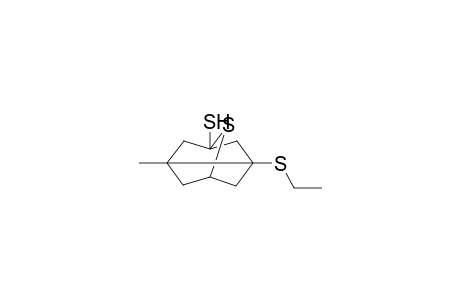 3-Ethyl-7-methyl-9-thiatricyclo[3.3.1.0(3,7)]nonane-1,3-dithiol