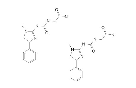 1-(1-METHYL-4-PHENYL-4,5-DIHYDRO-1H-IMIDAZO)-3-AMINOCARBONYLMETHYLUREA