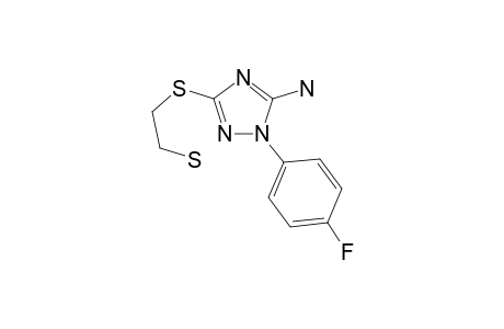 5-Amino-3-mercaptoethylthio-1-(4-fluorphenyl)-triazol-1,2,4