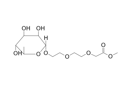 3,6-DIOXA-7-METHOXYCARBONYLHEPTYL ALPHA-L-RHAMNOPYRANOSIDE