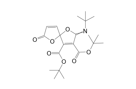 Di(tert-butyl) 2-[(tert-Butyl)imino]-7-oxo-1,6-dioxaspiro[4.4]nona-3,8-diene-3,4-dicarboxylate
