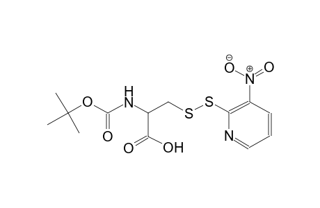 N-(tert-butoxycarbonyl)-3-[(3-nitro-2-pyridinyl)disulfanyl]alanine