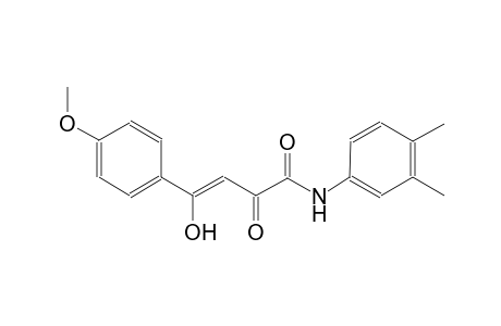 (3Z)-N-(3,4-dimethylphenyl)-4-hydroxy-4-(4-methoxyphenyl)-2-oxo-3-butenamide