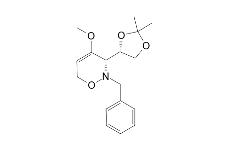 (3S,4'S)-2-BENZYL-3-(2',2'-DIMETHYL-1',3'-DIOXOLAN-4'-YL)-4-METHOXY-3,6-DIHYDRO-2H-1,2-OXAZINE