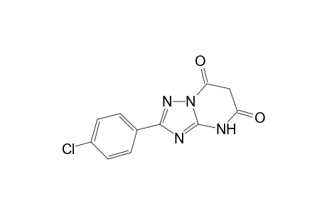 2-(4-Chlorophenyl)[1,2,4]triazolo[1,5-a]pyrimidine-5,7(4H,6H)-dione