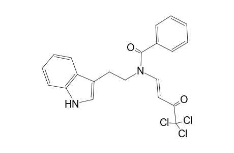 4-{Benzoyl[2'-(3''-indolyl)ethyl]amino}-1,1,1-trichloro-3-buten-2-one
