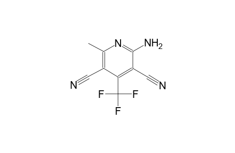 2-amino-6-methyl-4-(trifluoromethyl)-3,5-pyridinedicarbonitrile