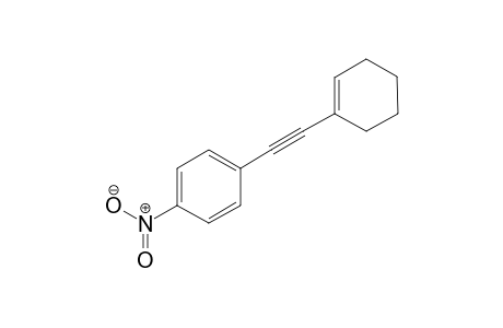 1-(Cyclohex-1-en-1-ylethynyl)-4-nitrobenzene