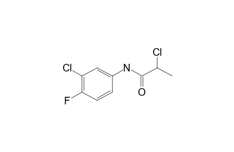 2-Chloro-N-(3-chloro-4-fluorophenyl)propanamide