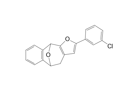 2-(3-Chlorophenyl)-5,10-dihydro-4H-5,10-epoxybenzo[5,6]cyclohepta[1,2-b]furan