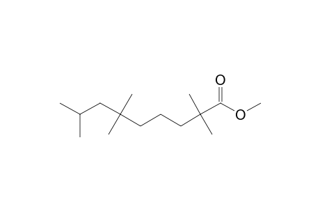 2,2,6,6,8-pentamethylpelargonic acid methyl ester
