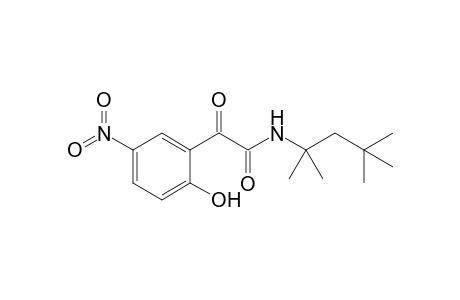 N-(1,1,3,3-tetramethylbutyl)-2-(2-hydroxy-5-nitrophenyl)-2-oxoacetamide