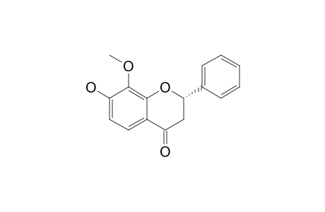 7-HYDROXY-8-METHOXY-FLAVANONE