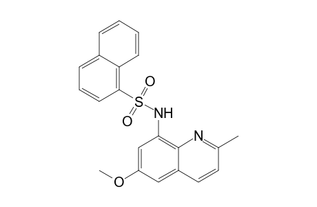 N-( 6'-Methoxy-2'-methyl-8'-quinolyl)-.alpha.-naphthalenesulfonamide