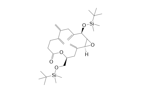 (1S,4S,13R)-13-[(t-Butyl)dimethylsilyloxy]-4-{[(t-butyl)dimethylsilyloxy]methyl}-2,9,10,12-tetramethylene-5,15-dioxabicyclo[12.1.0]pentadecan-6-one
