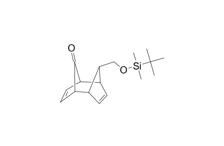 Tricyclo[4.2.1.1(2,5)]decan-9-one, 10-(t-butyldimethylsilyloxy)methyl-