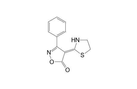 4-(2-Aza-5-thiacyclopentylidene)-3-phenylisoxazol-5(4H)-one
