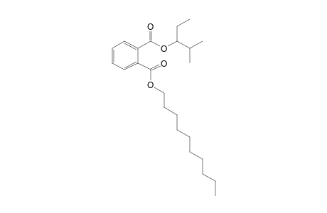 Phthalic acid, decyl 2-methylpent-3-yl ester