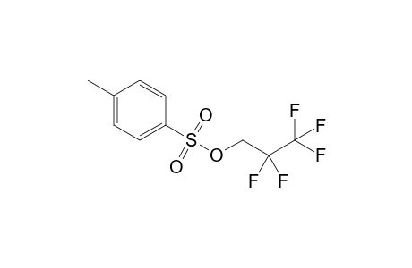 2,2,3,3,3-pentafluoropropyl 4-methylbenzenesulfonate