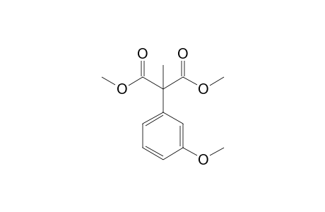 Dimethyl 2-methyl-2-(3-methoxyphenyl)malonate