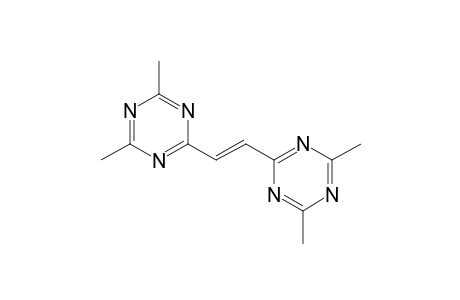 2-[(E)-2-(4,6-dimethyl-s-triazin-2-yl)vinyl]-4,6-dimethyl-s-triazine